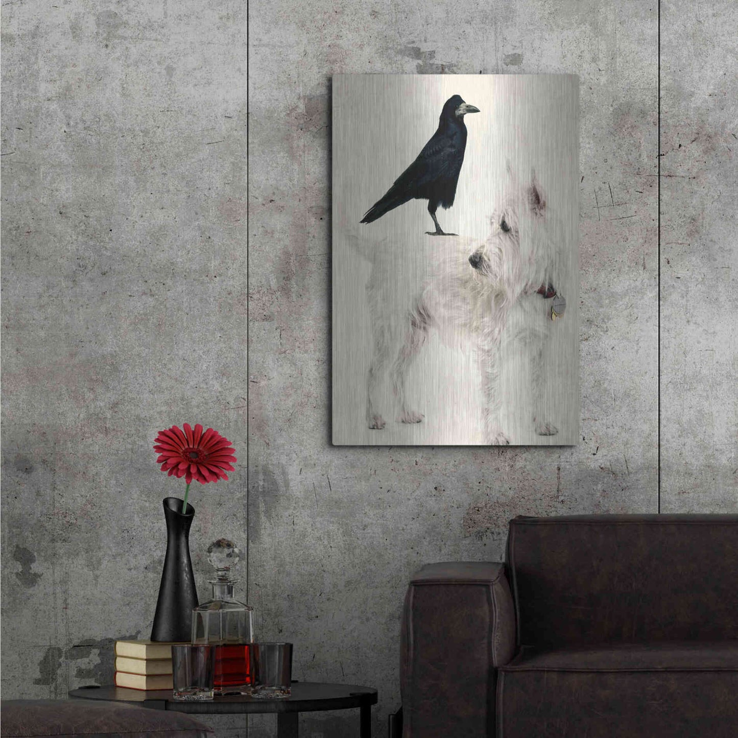 Luxe Metal Art 'The Hitchhiker' by Edward M. Fielding, Metal Wall Art,24x36