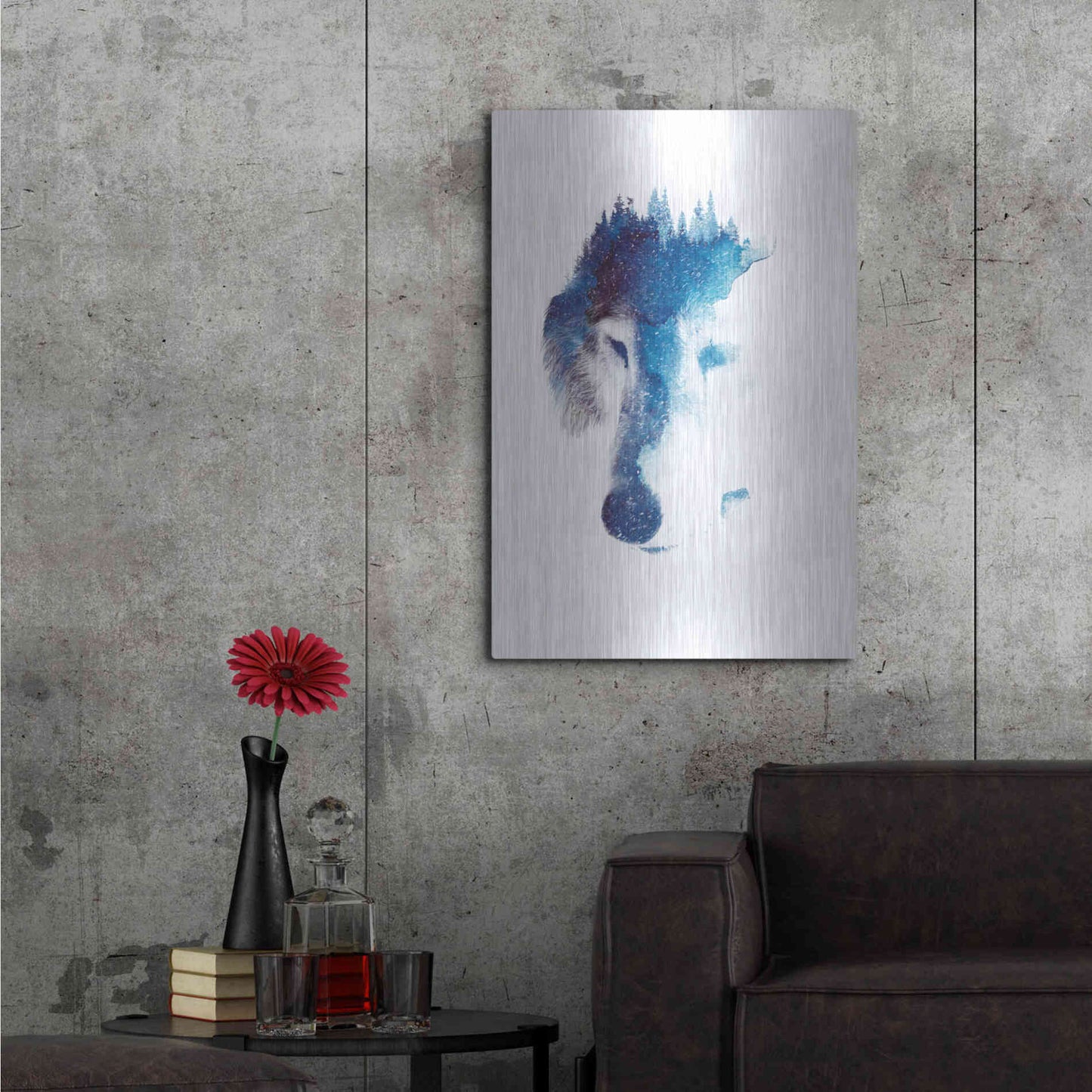 Luxe Metal Art 'Through Many Storms' by Robert Farkas, Metal Wall Art,24x36