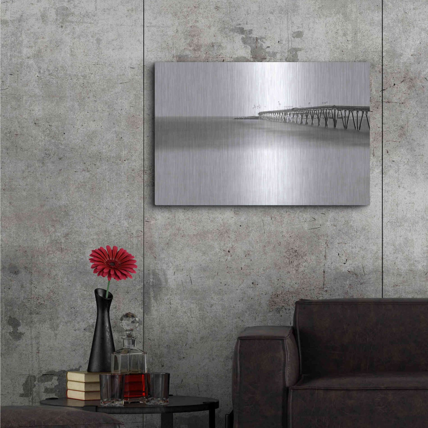 Luxe Metal Art 'Island in My Dream' by Chris Moyer, Metal Wall Art,36x24