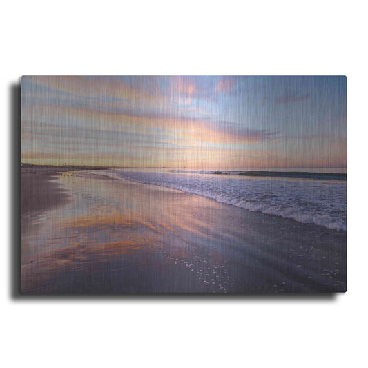 Luxe Metal Art 'When God Says Good Morning' by Chris Moyer, Metal Wall Art