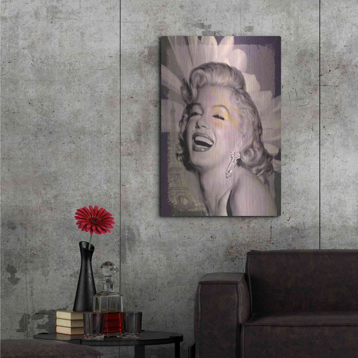 Luxe Metal Art 'Classic Interlude' by Chris Consani, Metal Wall Art,24x36