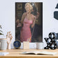 Luxe Metal Art 'Marilyn's Call II' by Chris Consani, Metal Wall Art,12x16