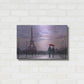 Luxe Metal Art 'Red Umbrella' by Chris Consani, Metal Wall Art,24x16