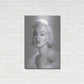 Luxe Metal Art 'True Blue Marilyn' by Chris Consani, Metal Wall Art,24x36
