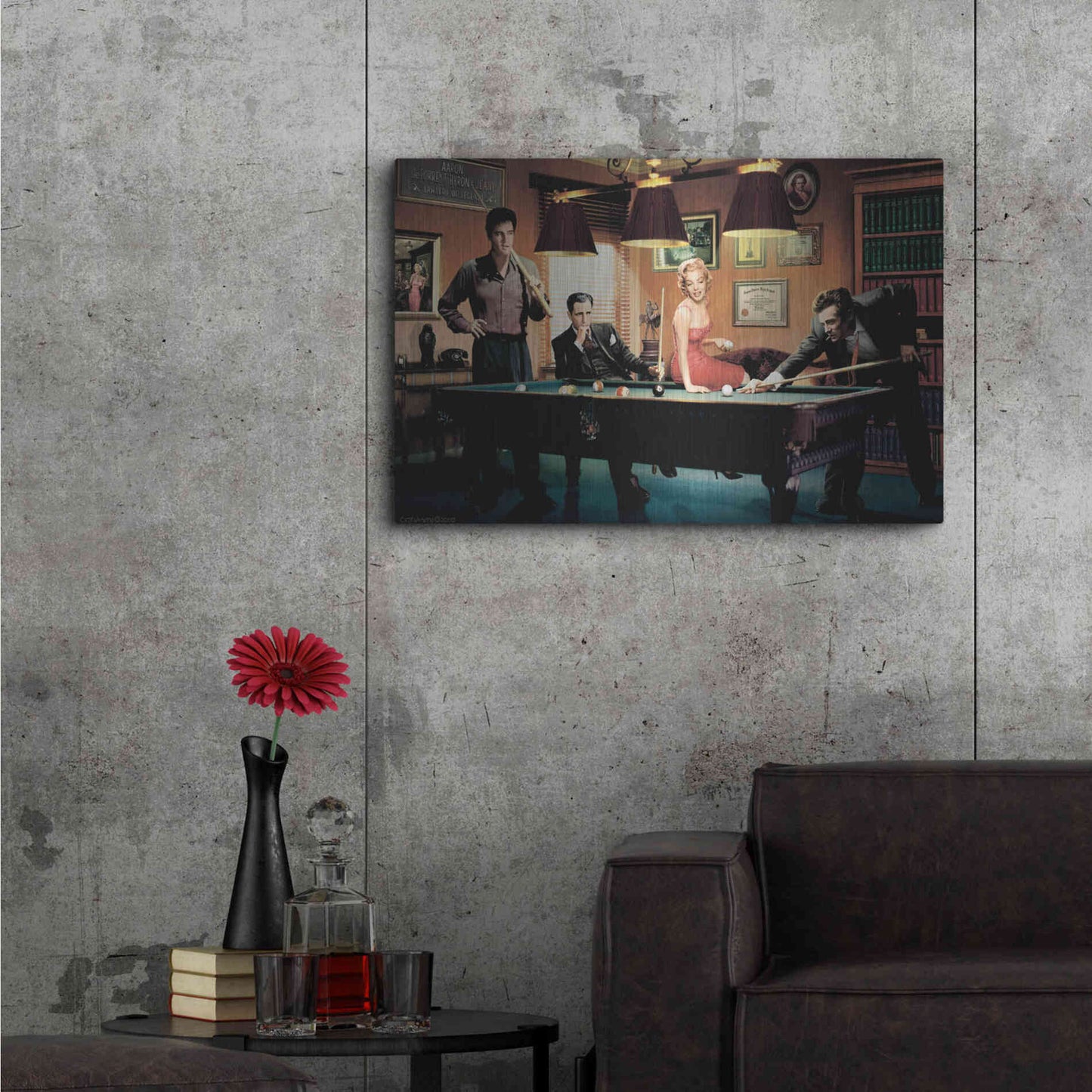 Luxe Metal Art 'Legal Action' by Chris Consani, Metal Wall Art,36x24