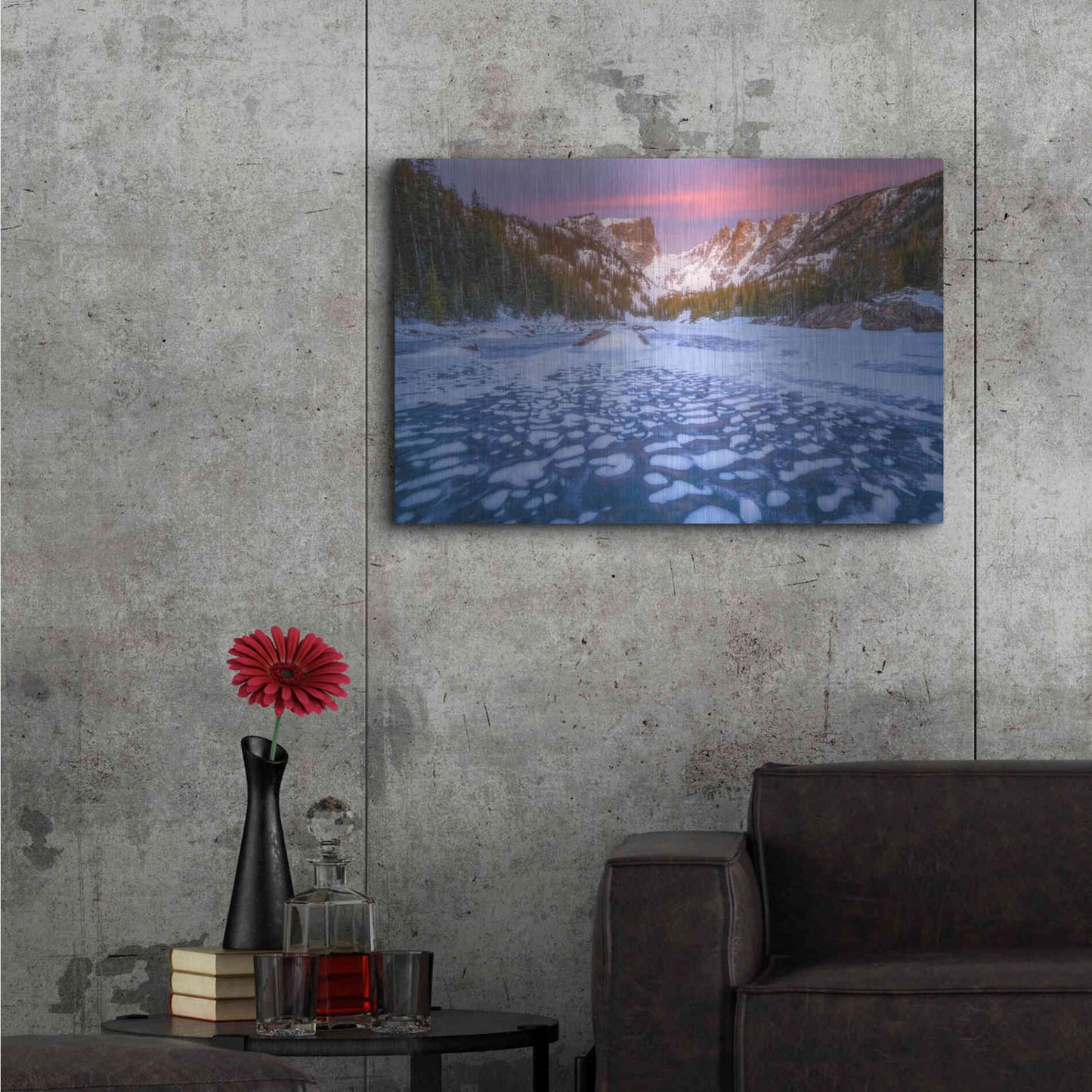 Luxe Metal Art 'Dream a little Dream - Rocky Mountain National Park' by Darren White, Metal Wall Art,36x24