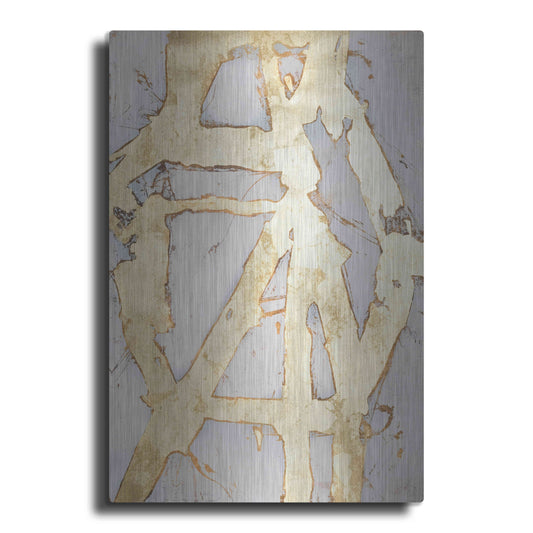 'Ace of Spades in Gold I' by Erin Ashley, Metal Wall Art