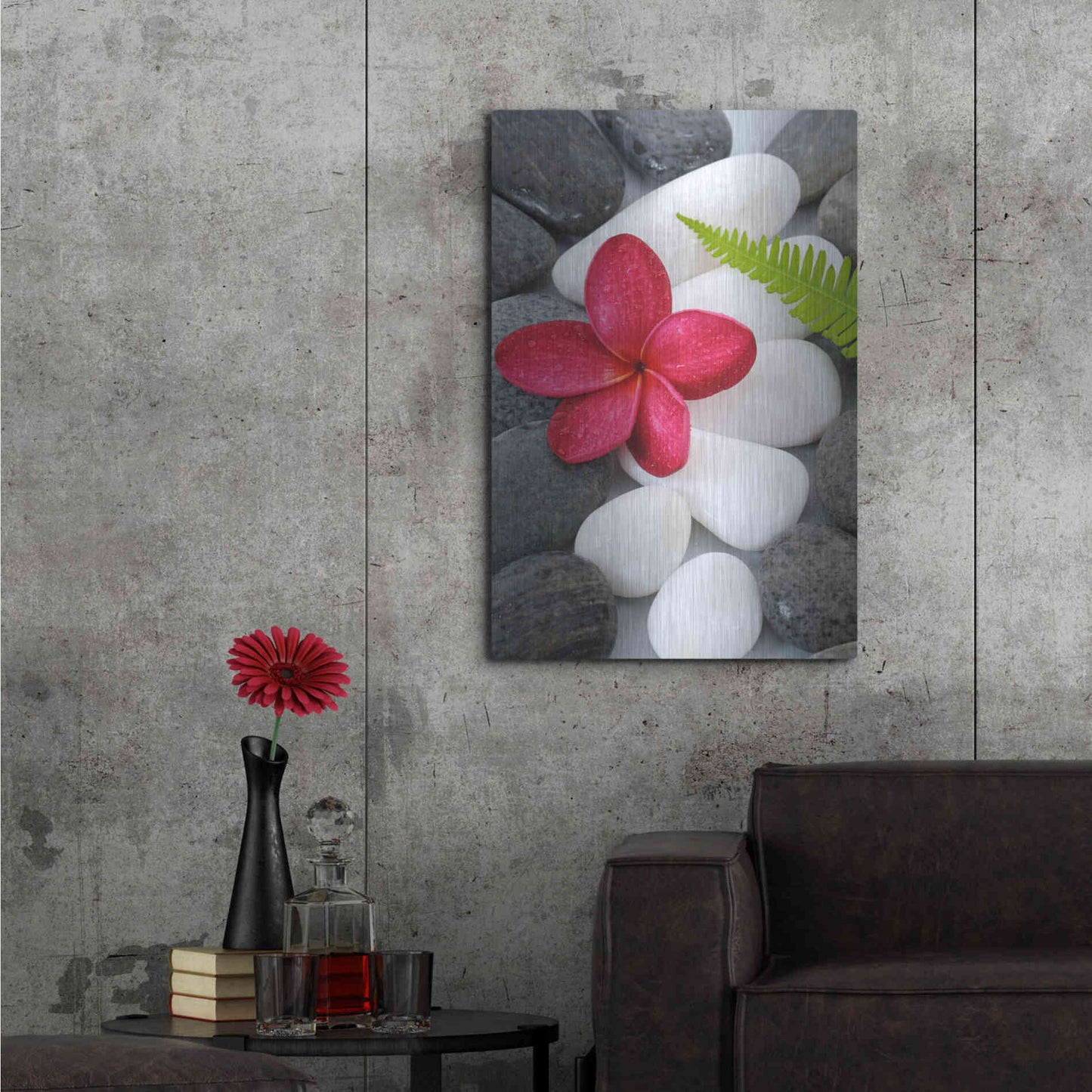 Luxe Metal Art 'Wabi-Sabi I' Metal Wall Art,24x36