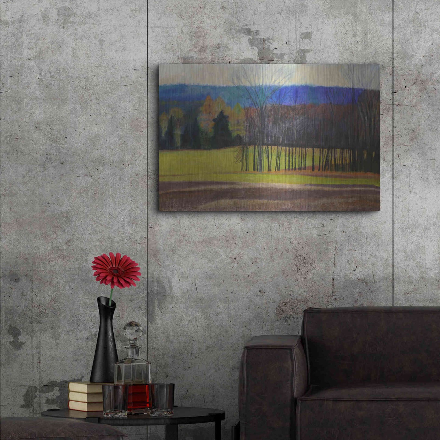 Luxe Metal Art 'Charlevoix County' by Cathe Hendrick, Metal Wall Art,36x24