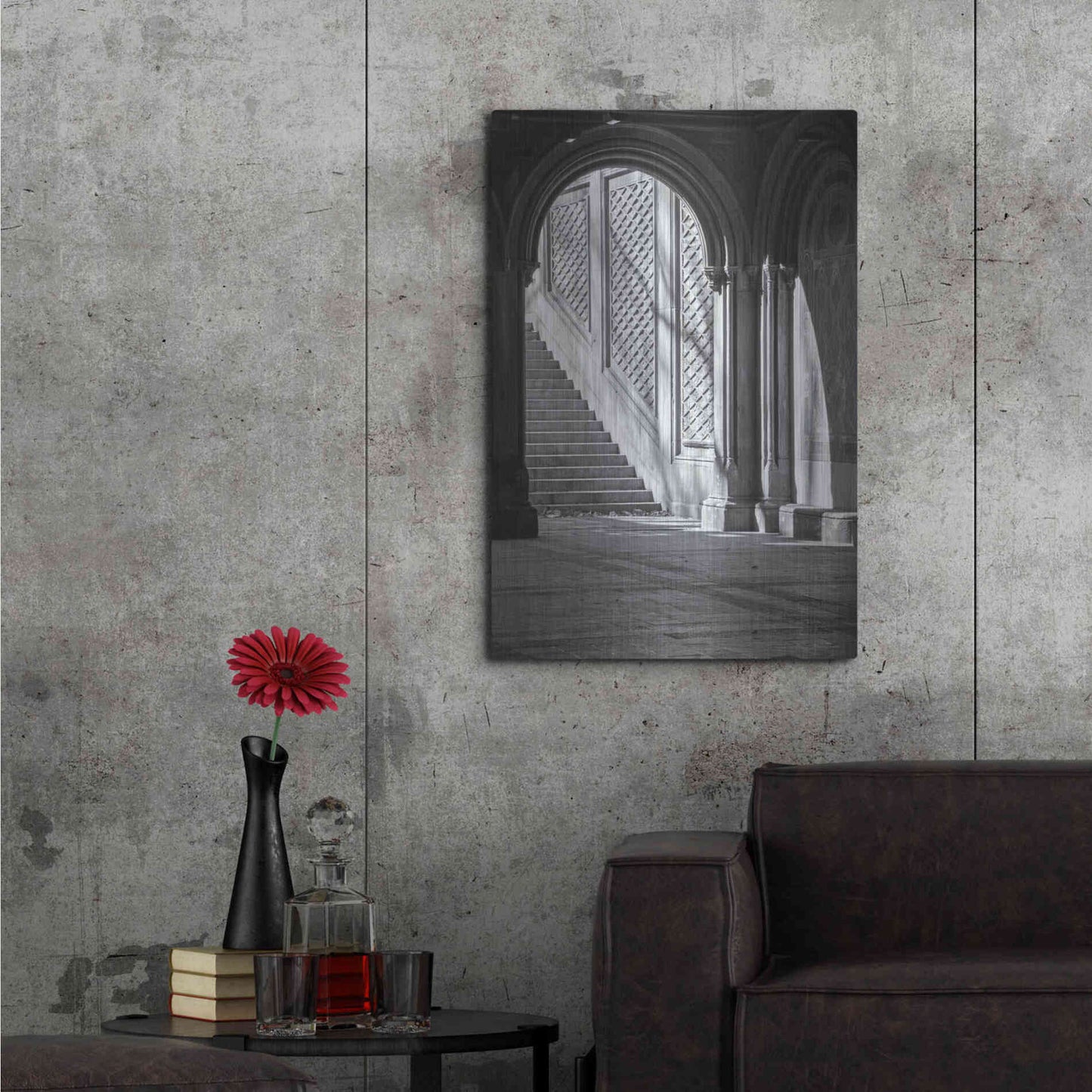 Luxe Metal Art 'Arch' by Incado, Metal Wall Art,24x36