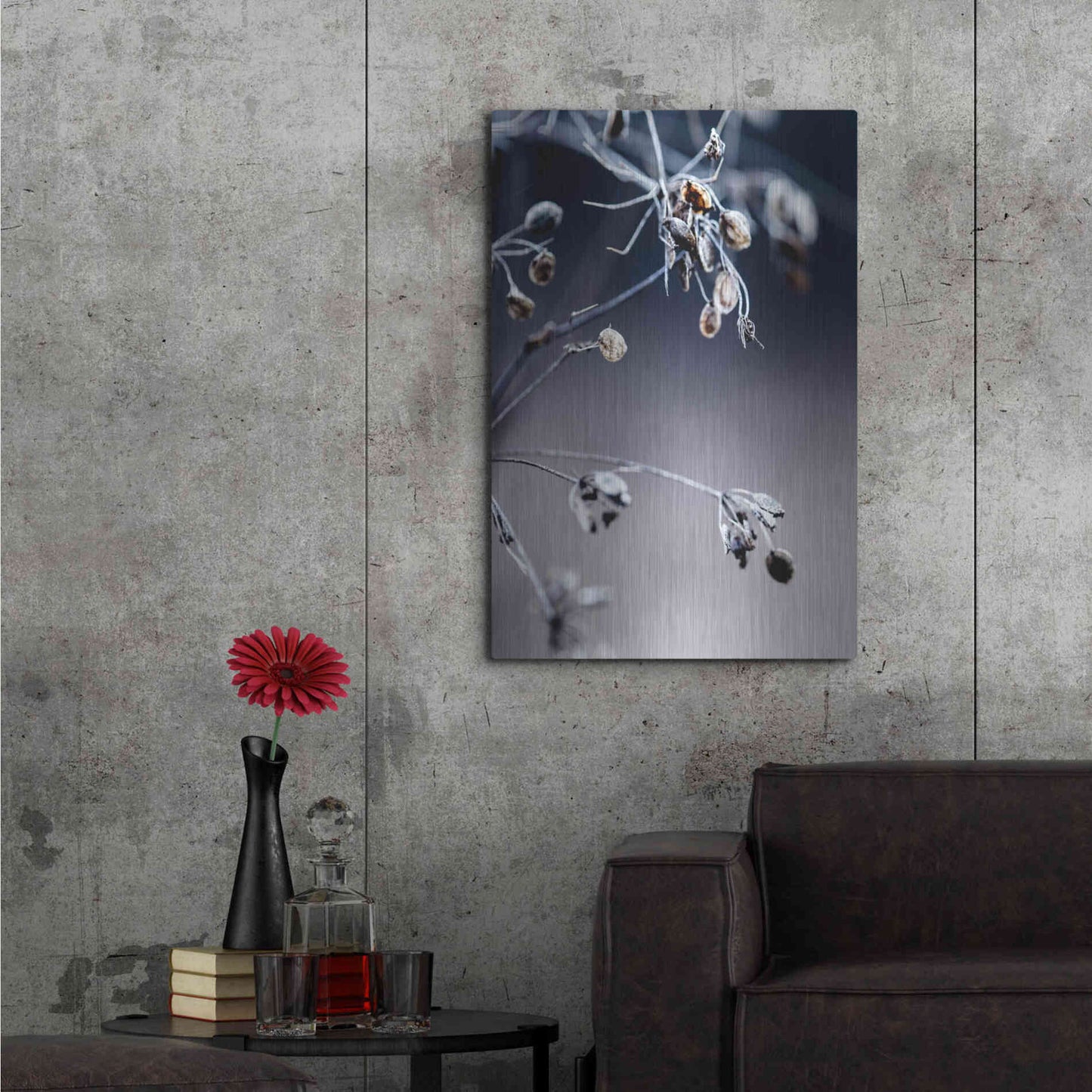 Luxe Metal Art 'Autumn III' by Incado, Metal Wall Art,24x36