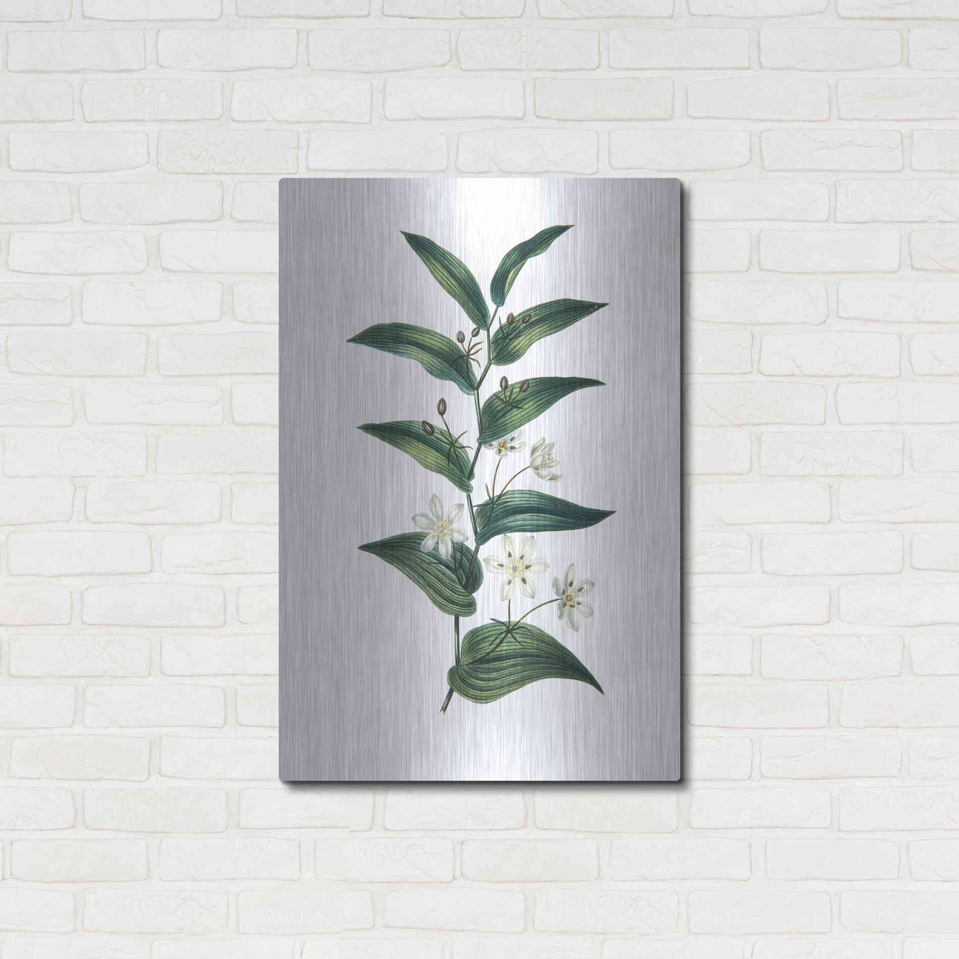 Luxe Metal Art 'Botanica I' by Incado, Metal Wall Art,24x36
