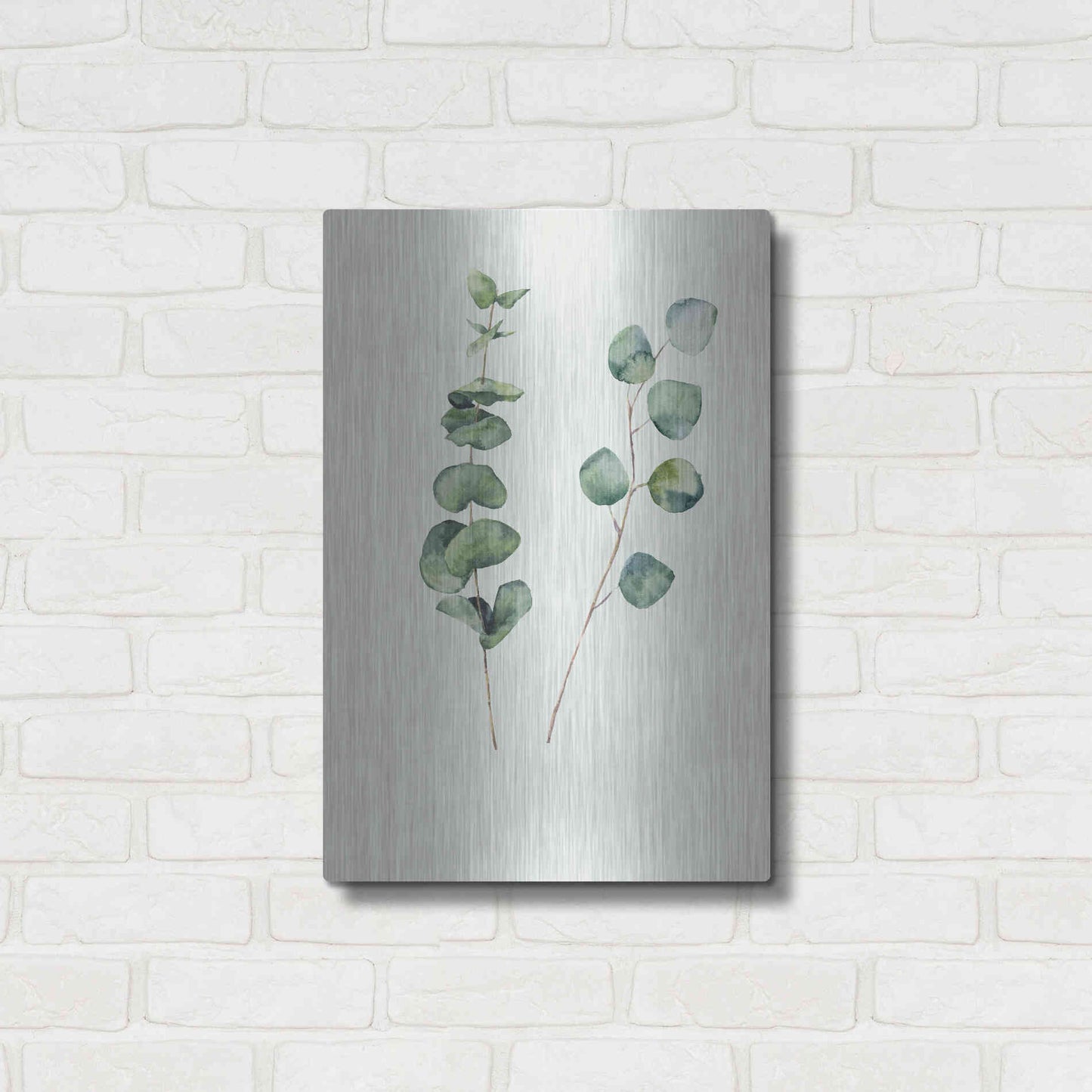 Luxe Metal Art 'Botanical I' by Incado, Metal Wall Art,16x24