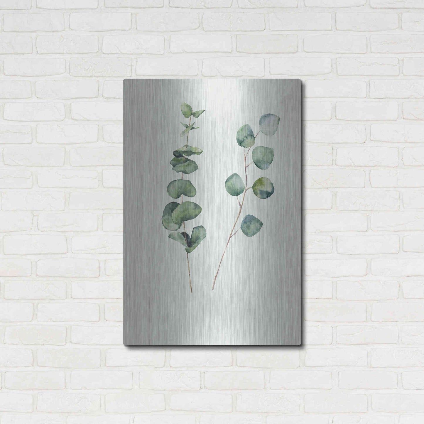 Luxe Metal Art 'Botanical I' by Incado, Metal Wall Art,24x36