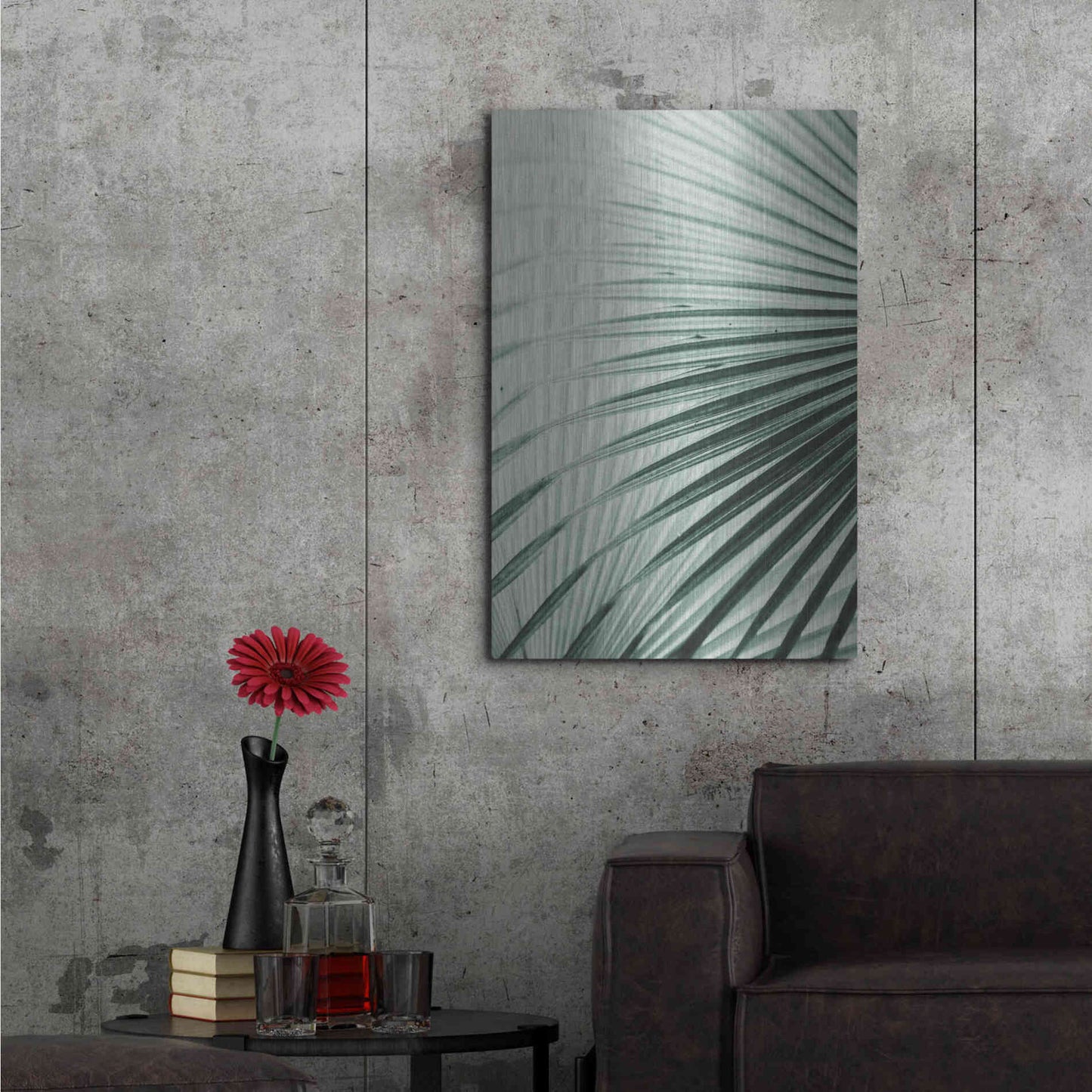 Luxe Metal Art 'Close Up II' by Incado, Metal Wall Art,24x36