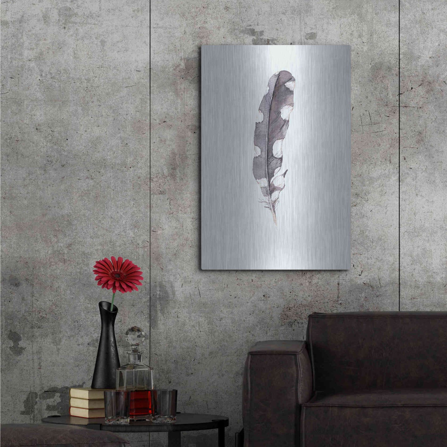Luxe Metal Art 'Heaven on 3rd V' by Incado, Metal Wall Art,24x36