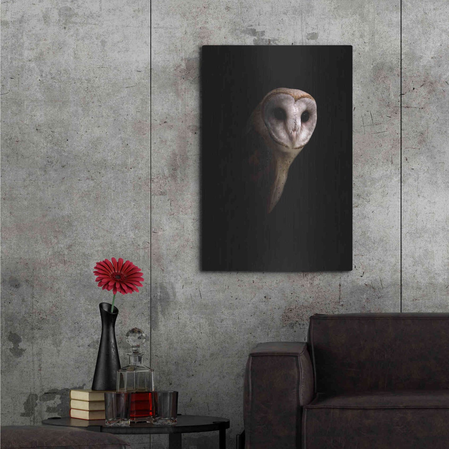 Luxe Metal Art 'Owl' by Incado, Metal Wall Art,24x36