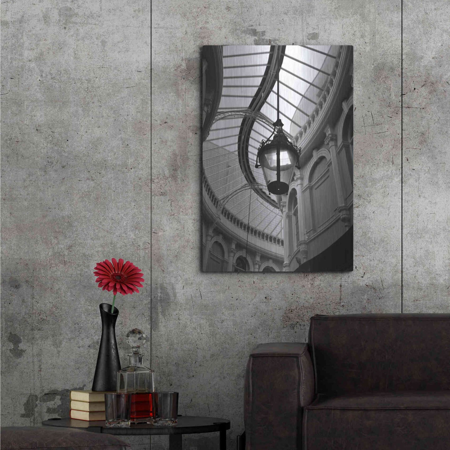 Luxe Metal Art 'Rotunda' by Incado, Metal Wall Art,24x36