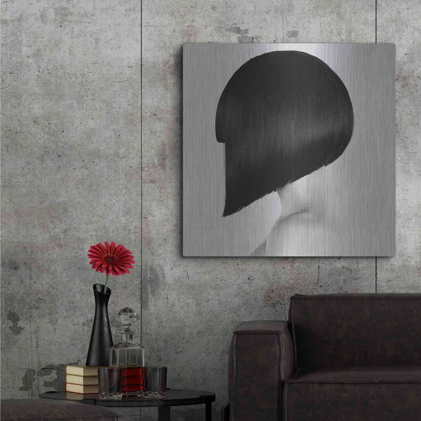 Luxe Metal Art 'Sharp' by Incado, Metal Wall Art,36x36