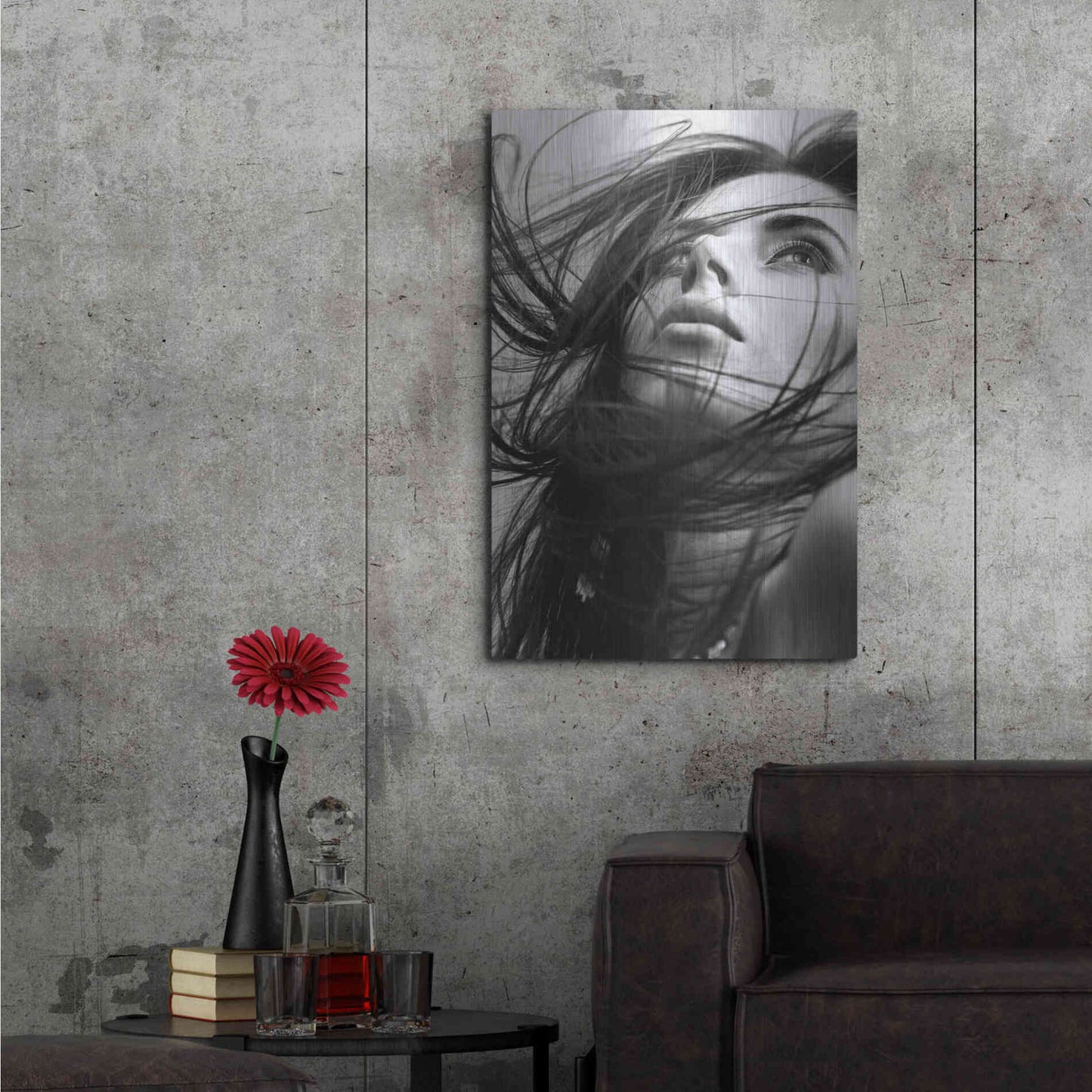 Luxe Metal Art 'Windy Day' by Incado, Metal Wall Art,24x36