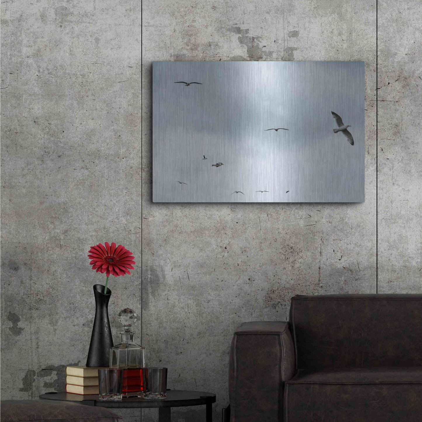 Luxe Metal Art 'Sky Patrol' by Luxe Portfolio, Metal Wall Art,36x24