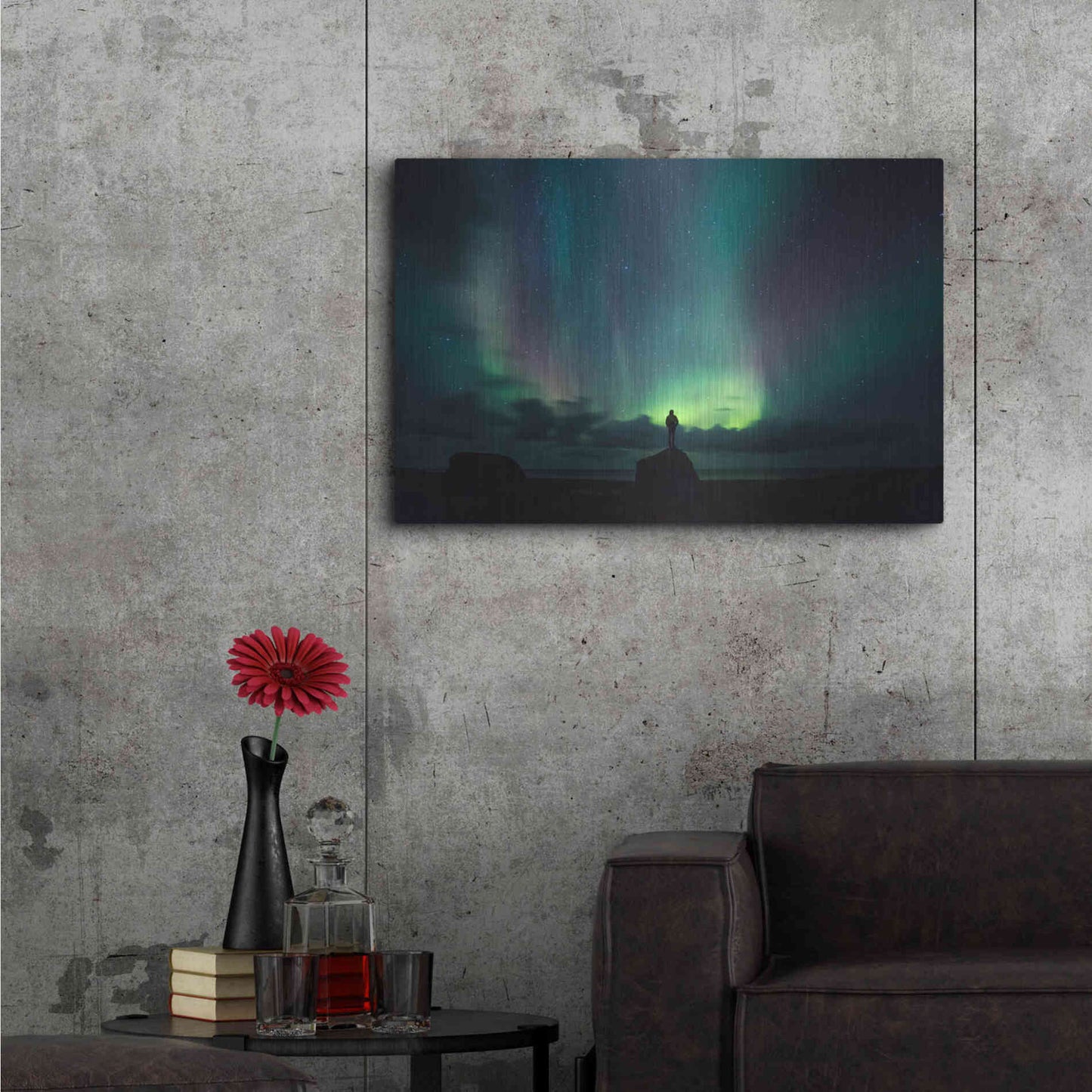 Luxe Metal Art 'Norway Lofoten Islands' by Luxe Portfolio, Metal Wall Art,36x24