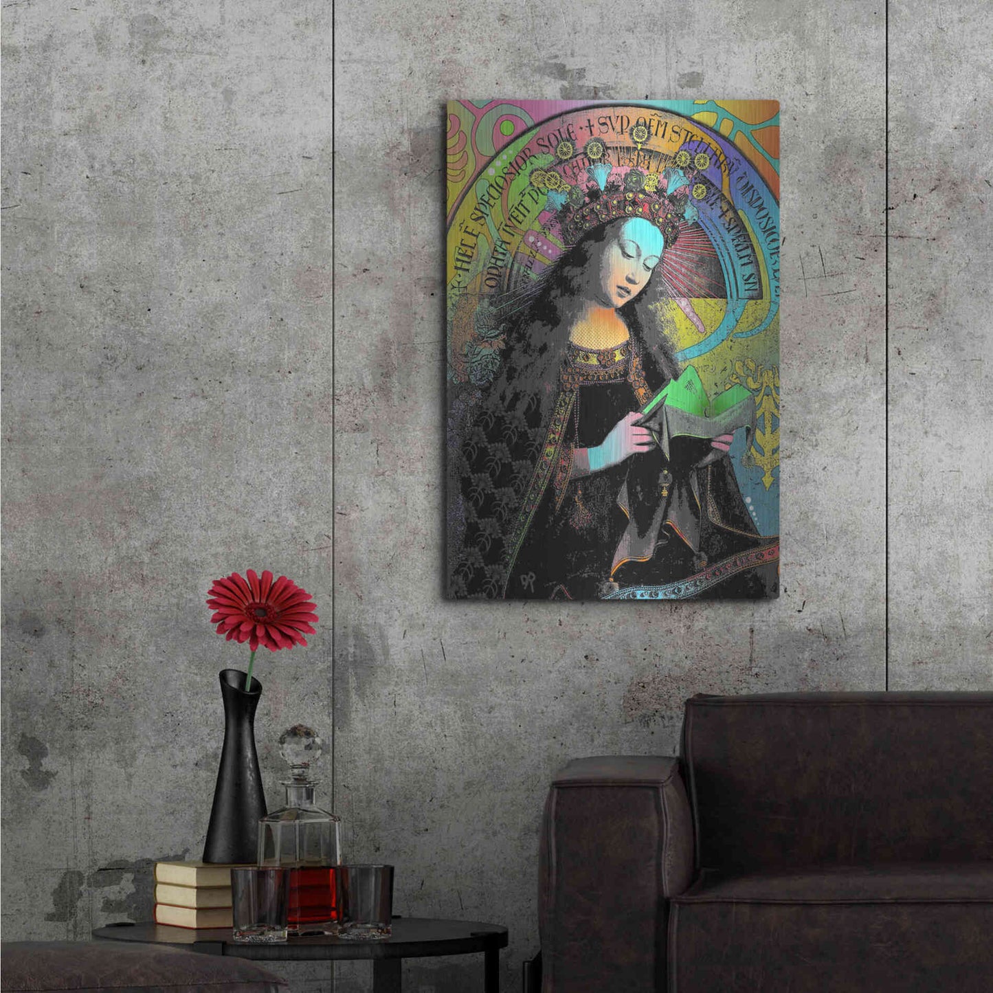 Luxe Metal Art 'Ghent Alterpiece' by Dean Russo, Metal Wall Art,24x36