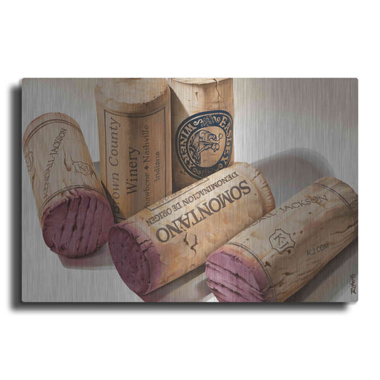 Luxe Metal Art 'Corks' by Ed Roberts