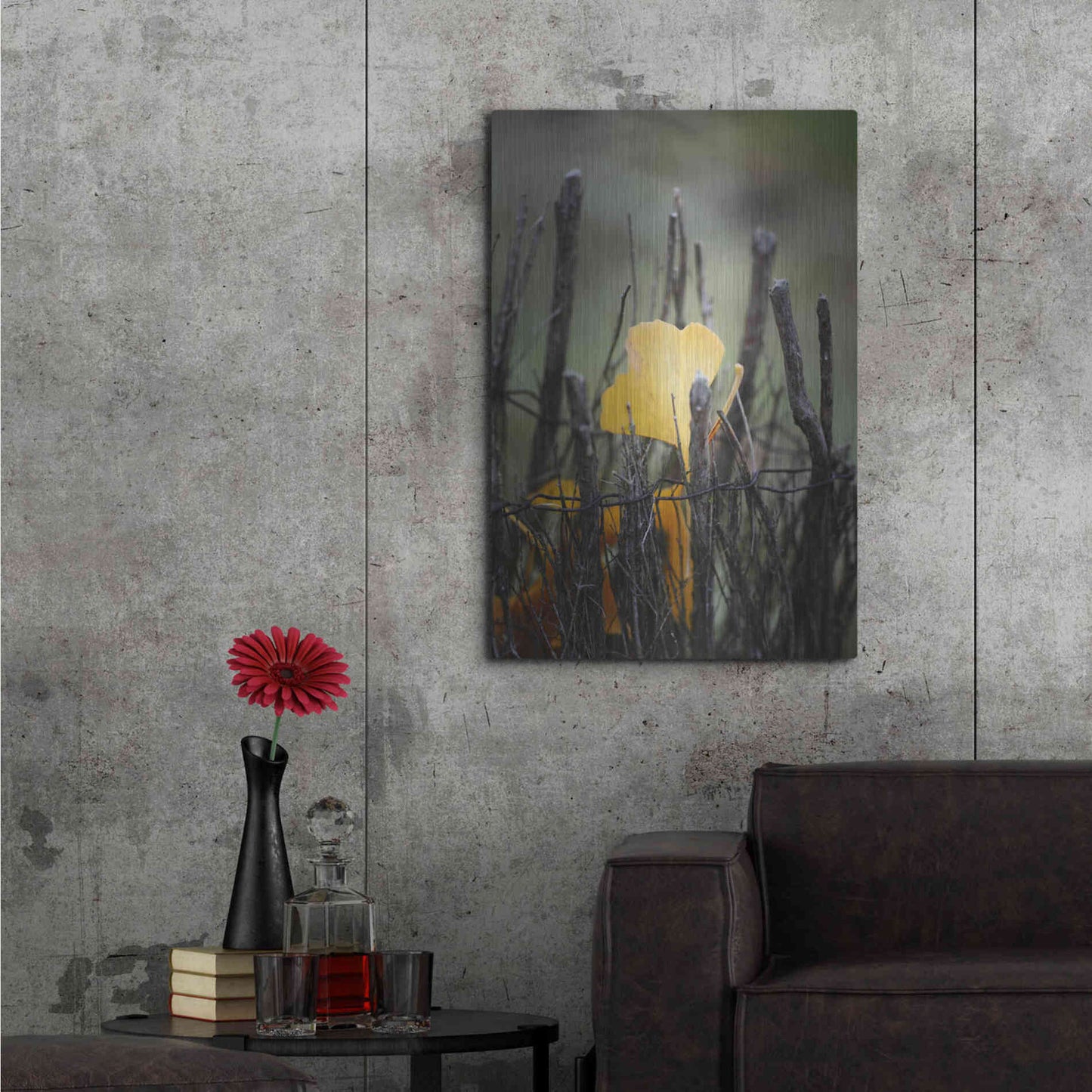 Luxe Metal Art 'Prisoner Fall' by Philippe Sainte-Laudy, Metal Wall Art,24x36