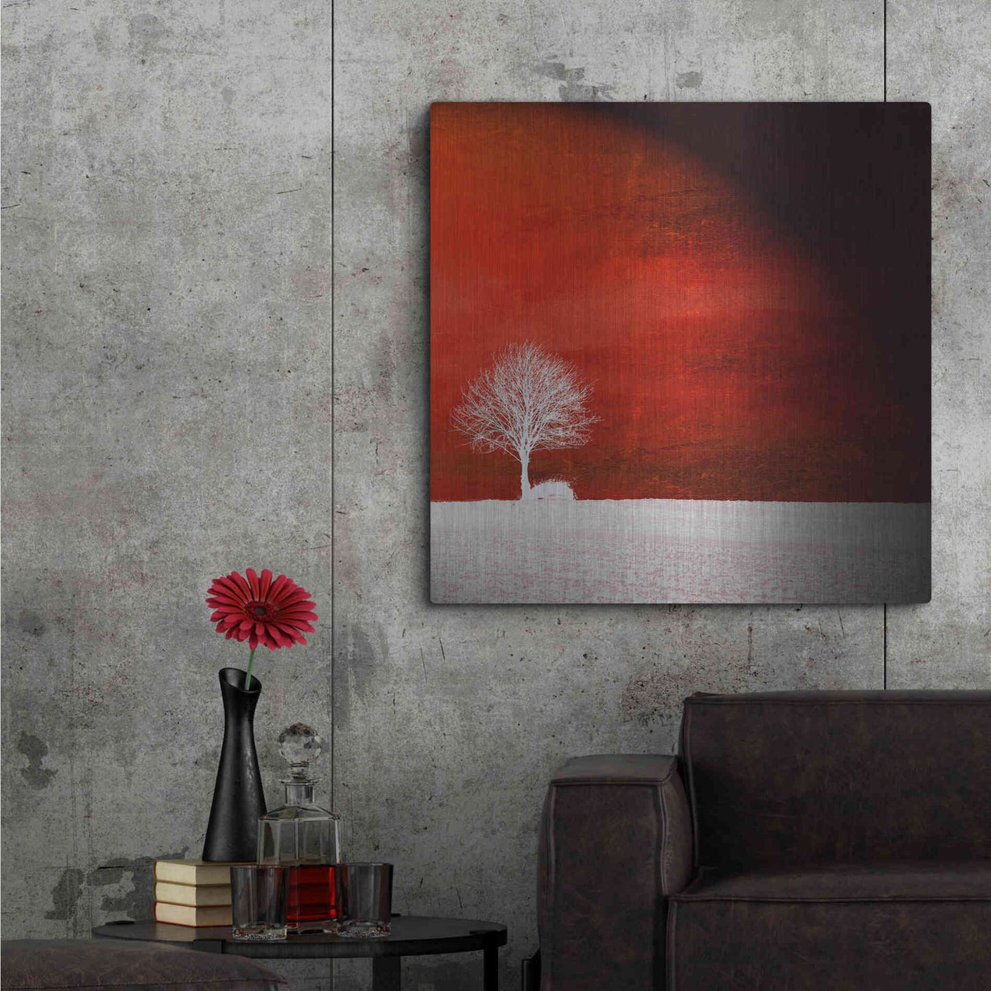 Luxe Metal Art 'Sensation' by Philippe Sainte-Laudy, Metal Wall Art,36x36