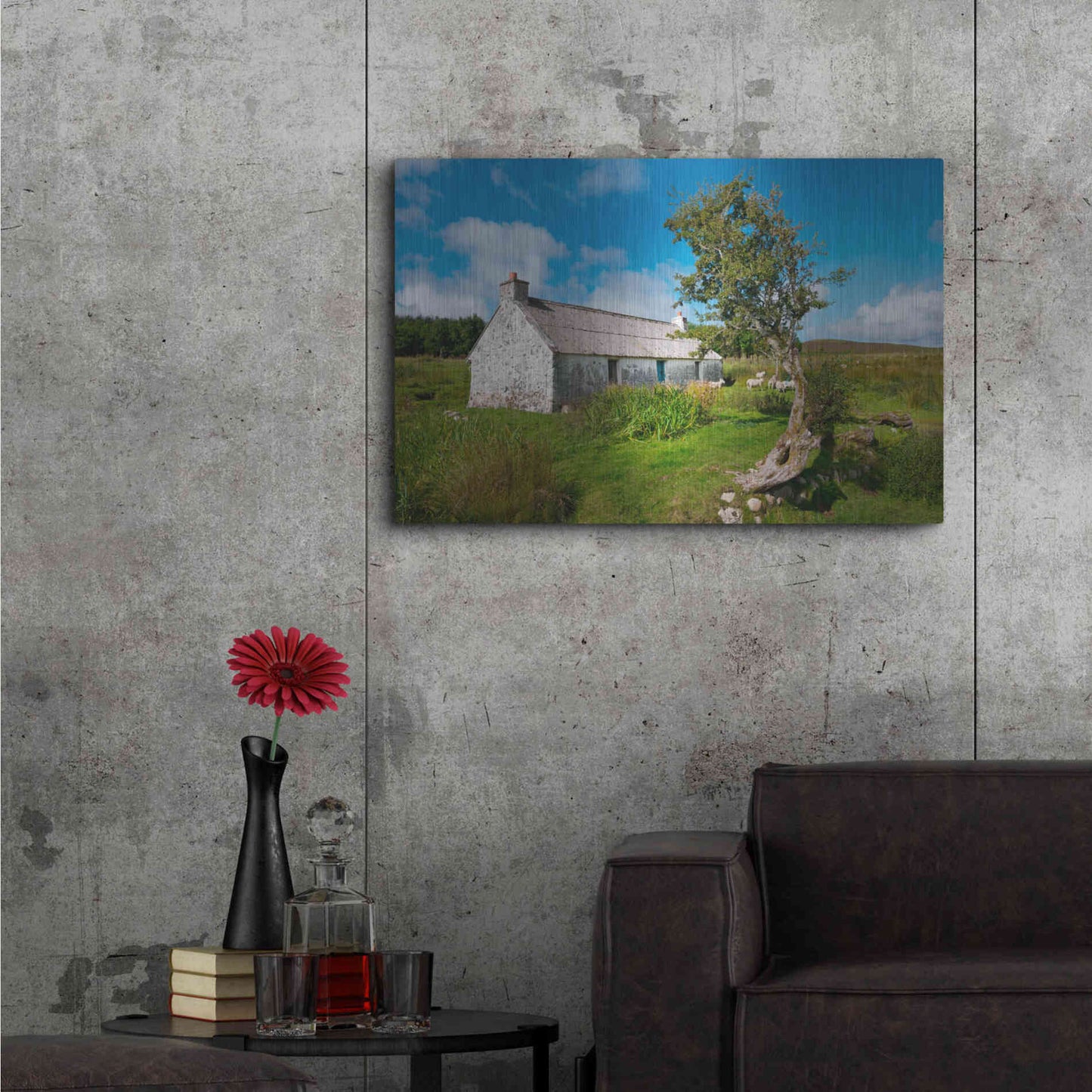 Luxe Metal Art 'Imaginary' by Philippe Sainte-Laudy, Metal Wall Art,36x24