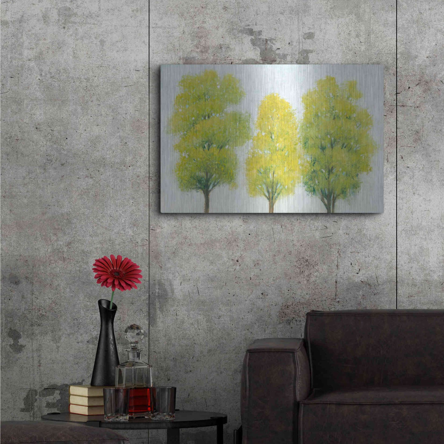 Luxe Metal Art 'Spring Eternal II' by Tim O'Toole, Metal Wall Art,36x24