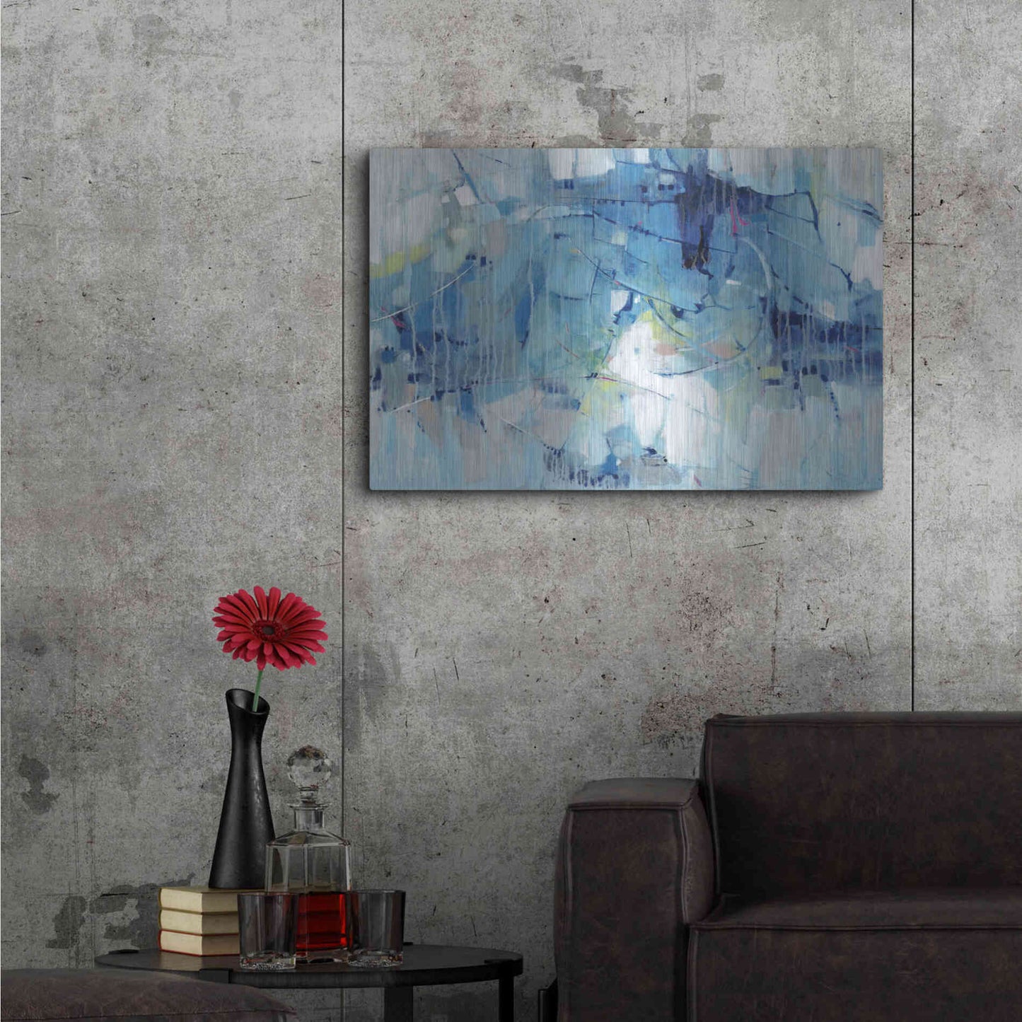 Luxe Metal Art 'Ice Breaker II' by Tim O'Toole, Metal Wall Art,36x24