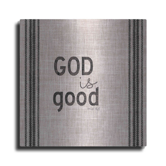 Luxe Metal Art 'God is Good' by Cindy Jacobs, Metal Wall Art