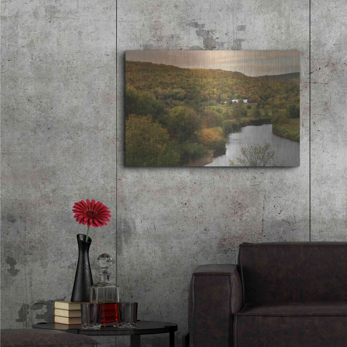 Luxe Metal Art 'A Place of Our Own' by Lori Deiter, Metal Wall Art,36x24