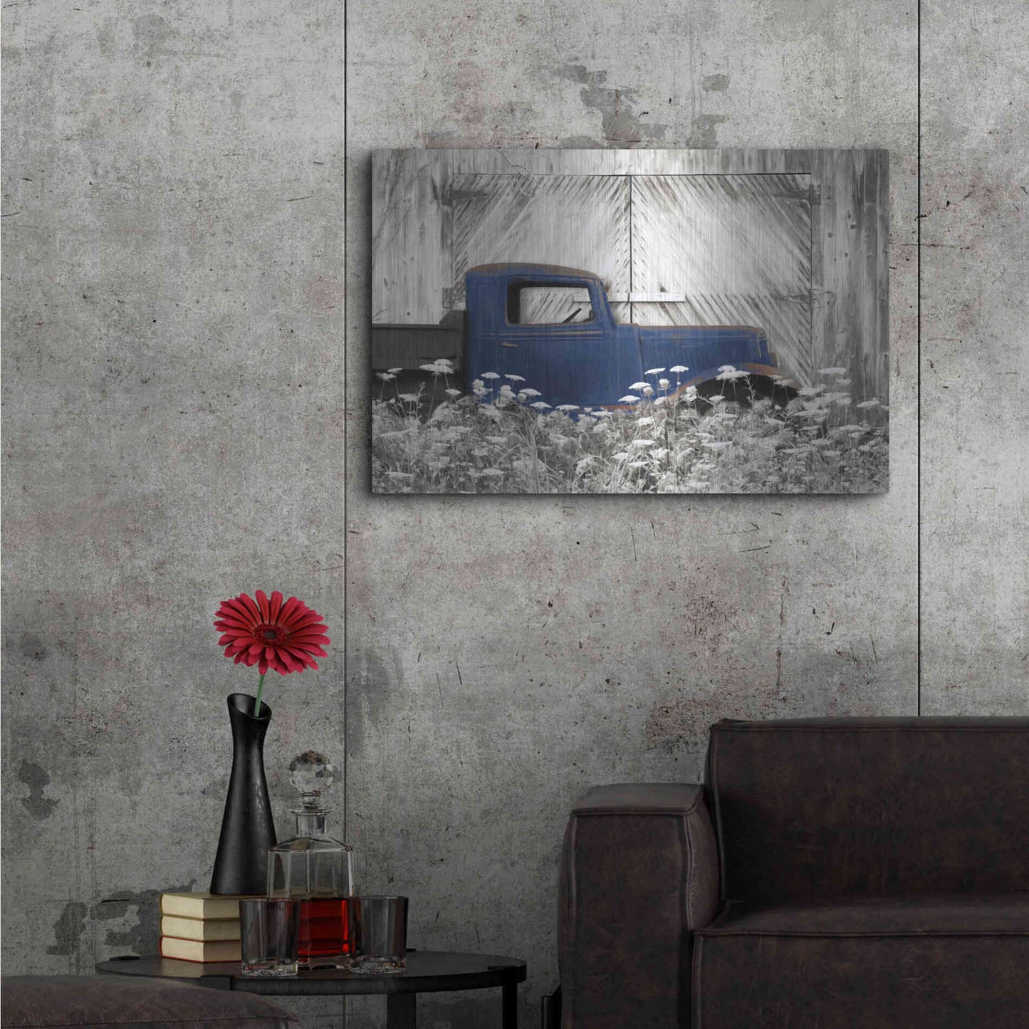 Luxe Metal Art 'Age is a Work of Art' by Lori Deiter, Metal Wall Art,36x24