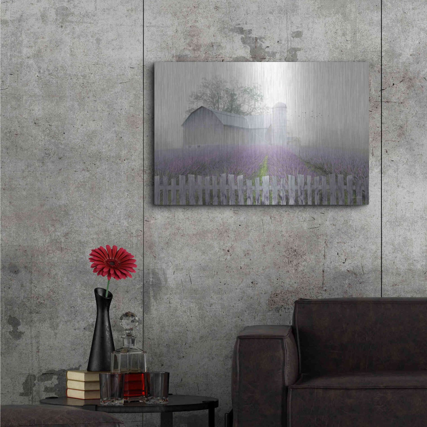 Luxe Metal Art 'Summer Blessings' by Lori Deiter, Metal Wall Art,36x24