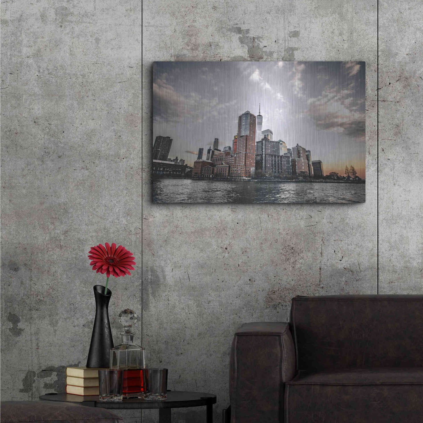 Luxe Metal Art 'At Peace' by Donnie Quillen Metal Wall Art,36x24