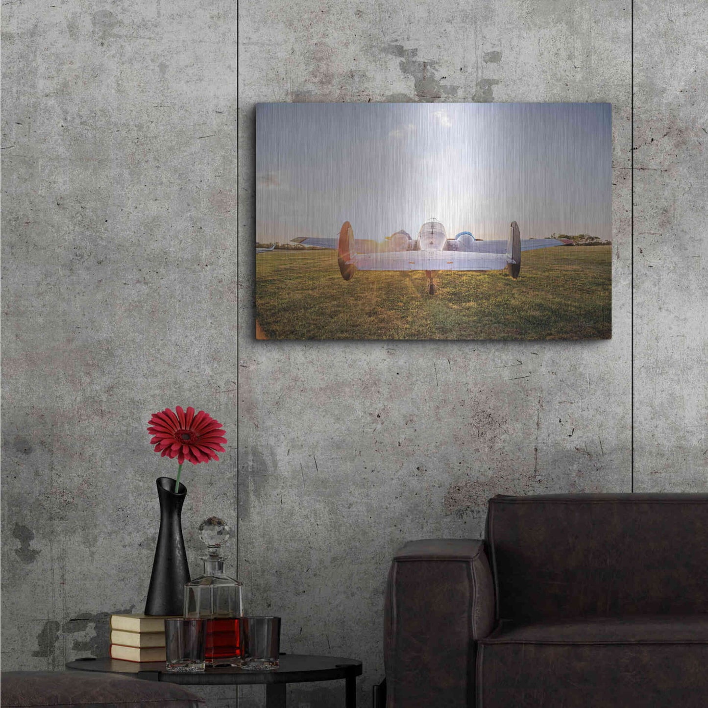 Luxe Metal Art 'Into the Sunset' by Donnie Quillen Metal Wall Art,36x24