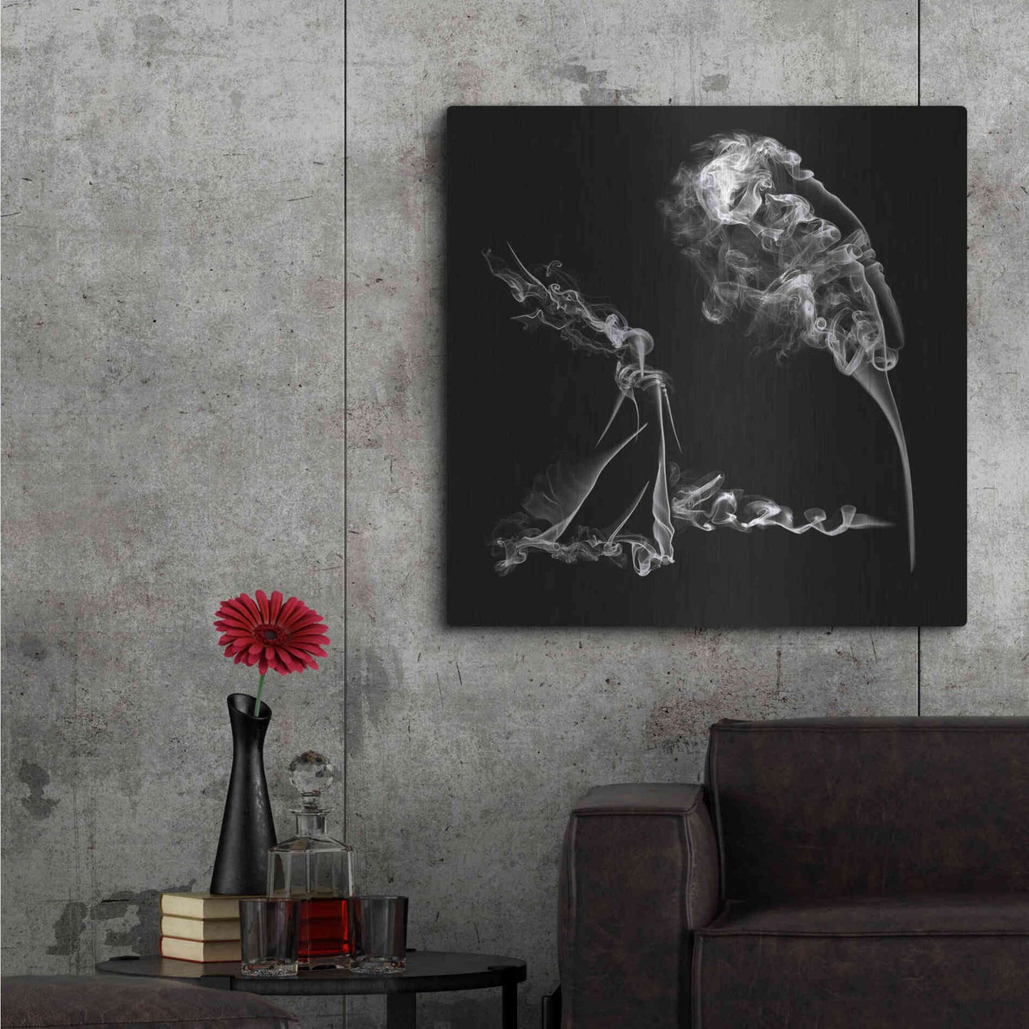 Luxe Metal Art 'Fearless Girl' Metal Wall Art,36x36