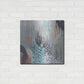 Luxe Metal Art 'Gray Forest II' by Kathy Ferguson, Metal Wall Art,24x24