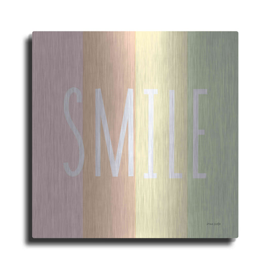 'Smile Rainbow' by Ann Kelle Designs, Metal Wall Art