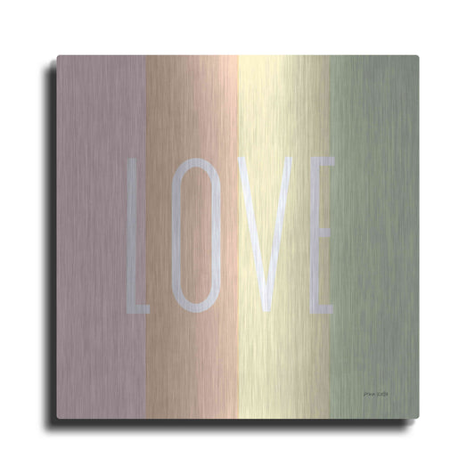 'Love Rainbow' by Ann Kelle Designs, Metal Wall Art