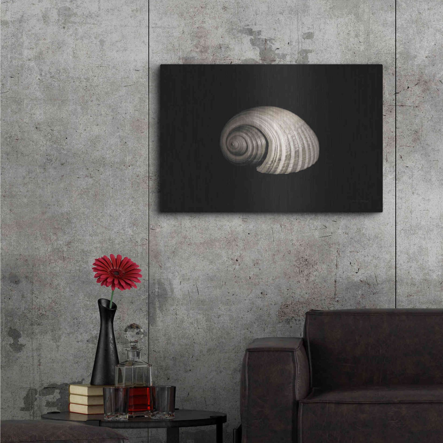 Luxe Metal Art 'Tonna' by Debra Van Swearingen, Metal Wall Art,36x24
