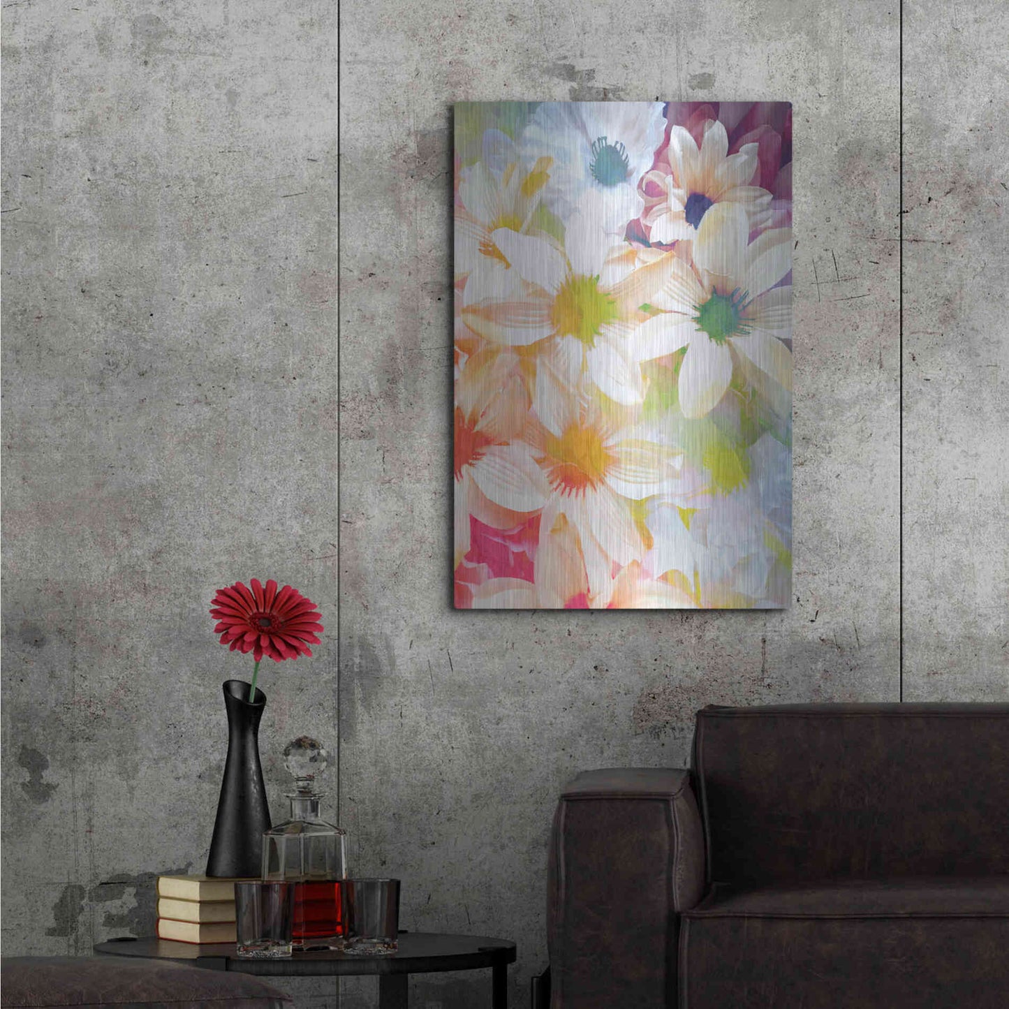 Luxe Metal Art 'Summer Days' by Shandra Smith, Metal Wall Art,24x36