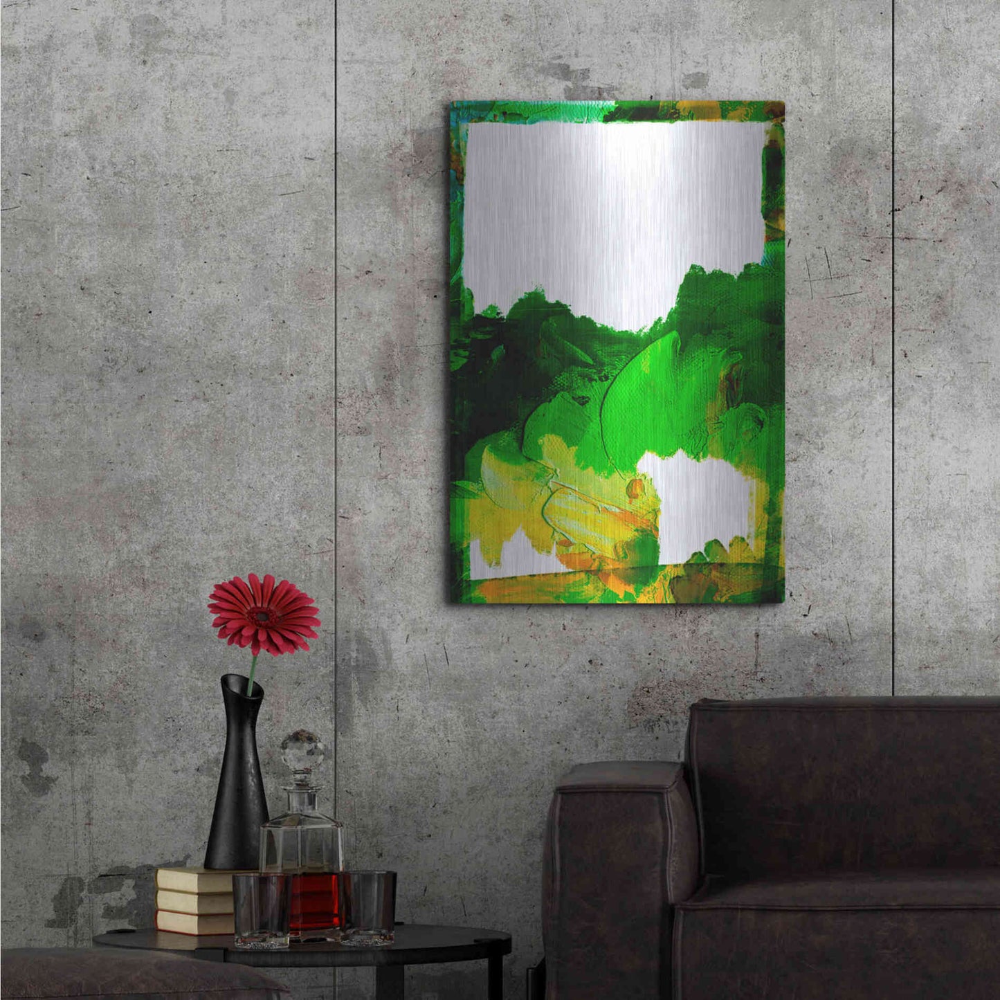 Luxe Metal Art 'Inside The Forest' by Cesare Bellassai, Metal Wall Art,24x36