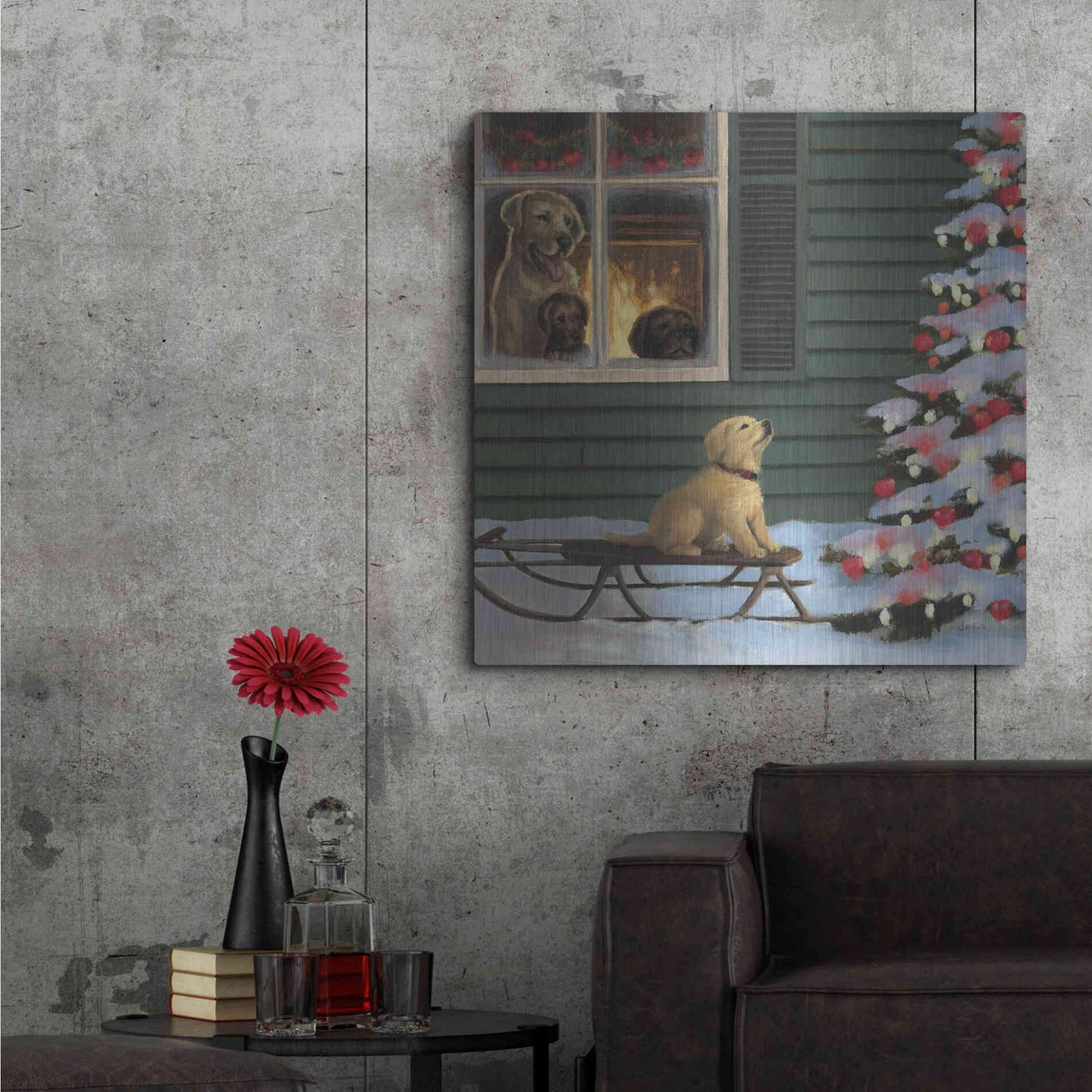 Luxe Metal Art 'Make a Wish' by James Wiens, Metal Wall Art,36x36