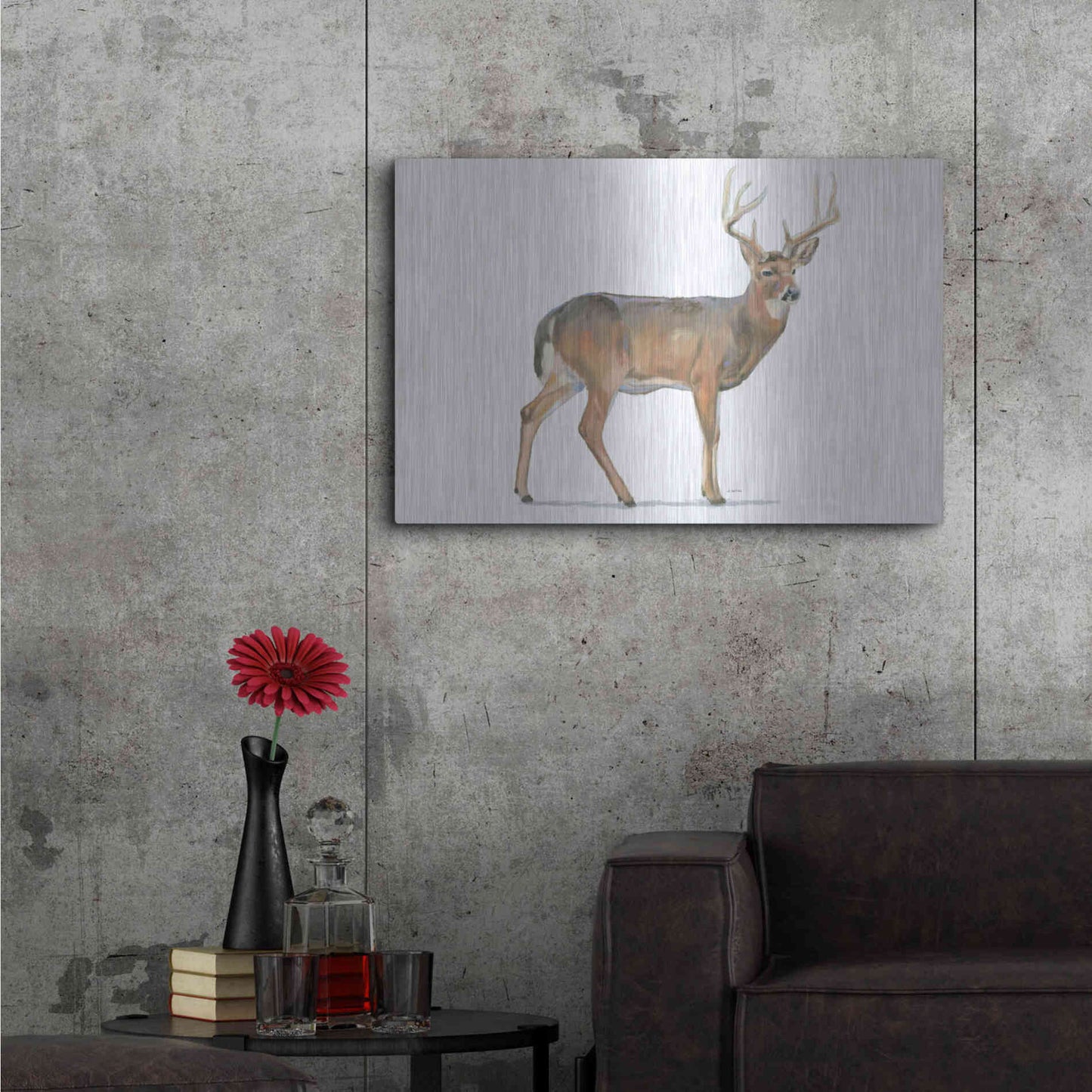 Luxe Metal Art 'Northern Wild V' by James Wiens, Metal Wall Art,36x24