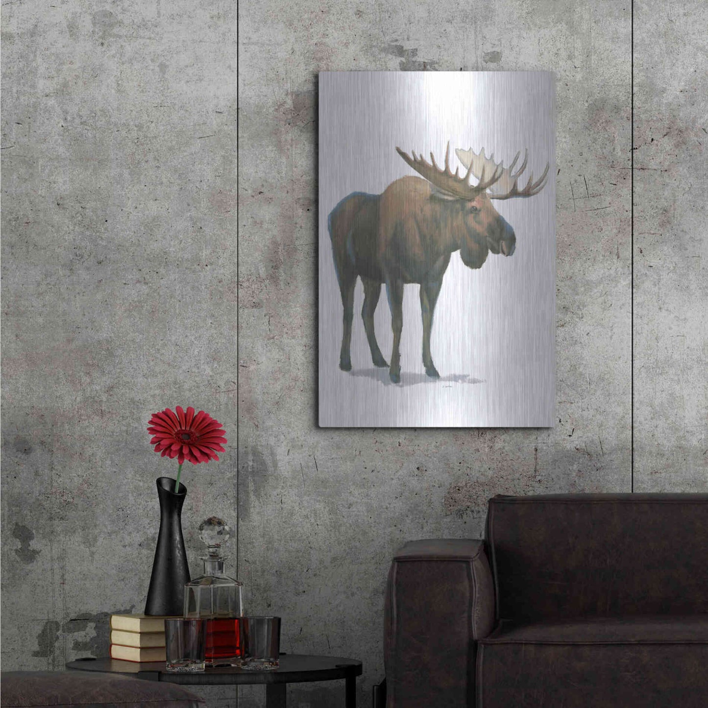 Luxe Metal Art 'Northern Wild VI' by James Wiens, Metal Wall Art,24x36
