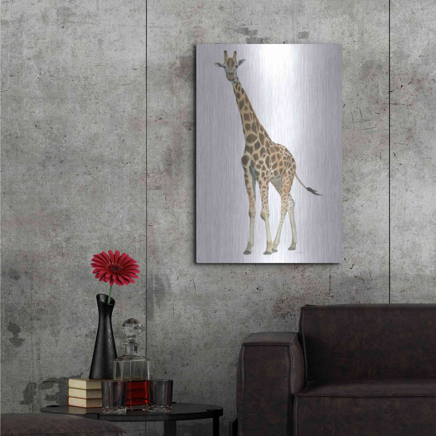 Luxe Metal Art 'Wild and Free V' by James Wiens, Metal Wall Art,24x36